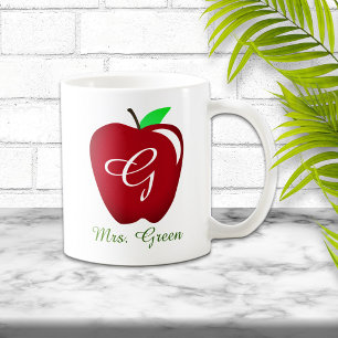 Lehrerin Shiny Apple Tasse
