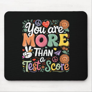Lehrerin Sie mehr als ein Test-Ergebnis Männer Fra Mousepad