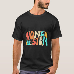 Lehrerin Stem Science Engineering Mathematik zurüc T-Shirt