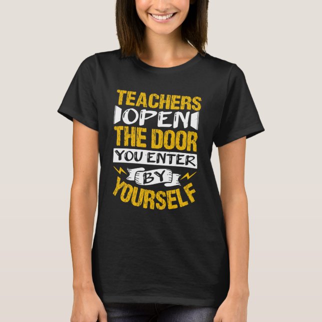 Lehrerin T-Shirt (Vorderseite)