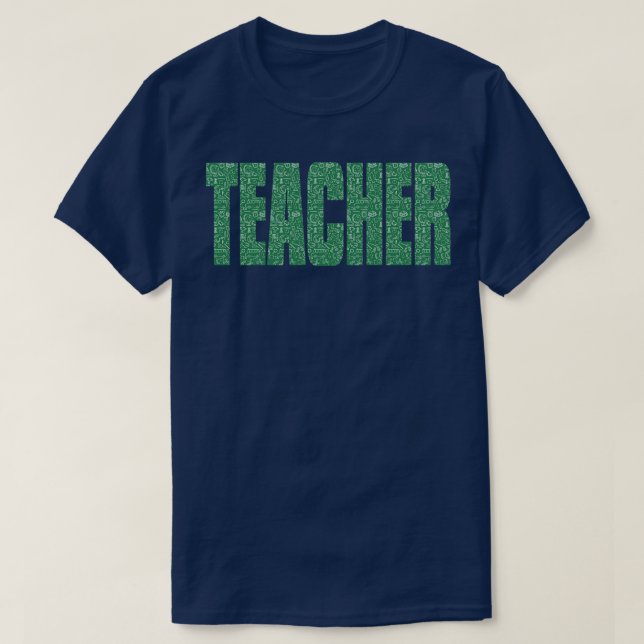 Lehrerin T-Shirt (Design vorne)