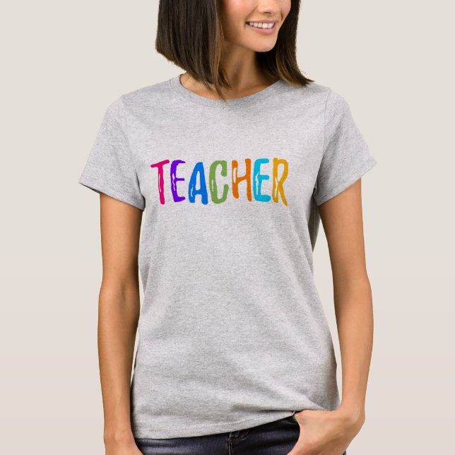 Lehrerin T-Shirt (Vorderseite)