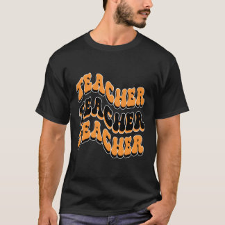Lehrerin und beste Lehrerin je Lehrerin zurück zur T-Shirt