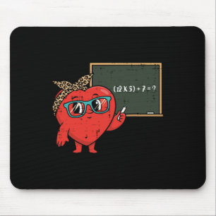 Lehrerin Valentinstag 6 7 Mathe-Gleichung 67 Meme Mousepad