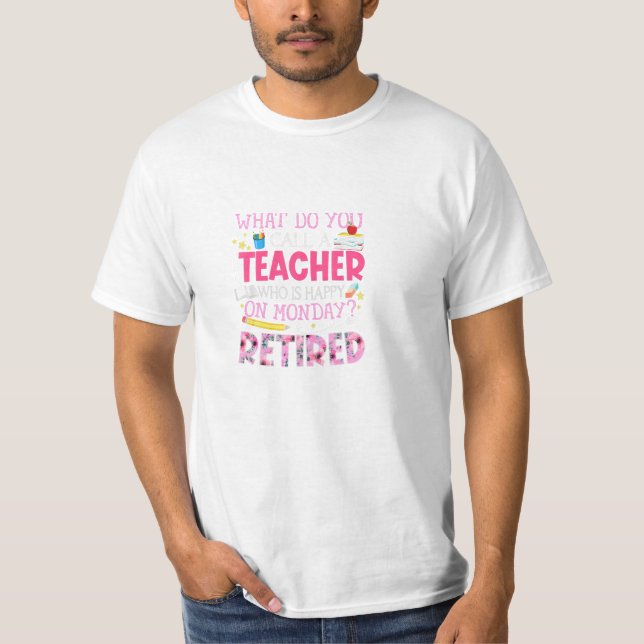 Lehrerin Vollzeit Großmutter Unterricht T-Shirt (Vorderseite)