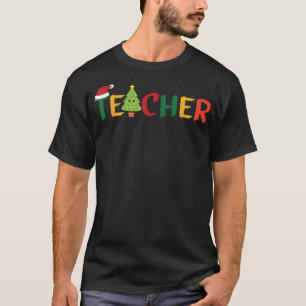 Lehrerin Weihnachten Niedlich XMas Pajama T-Shirt
