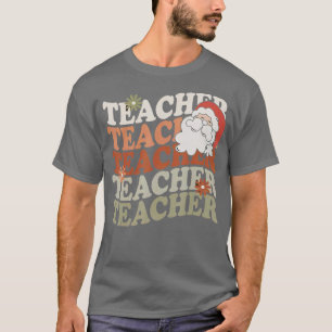Lehrerin Weihnachtsmann Weihnachten Weihnachtsmann T-Shirt