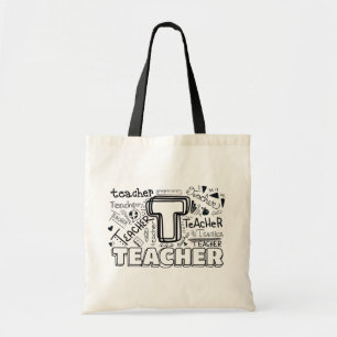 Lehrerin zurück zur Schultasche Tragetasche