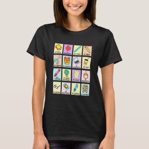 Lehrerin Zweisprachige Rückkehr zur Schule Spanisc T-Shirt