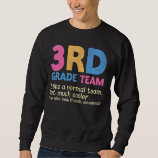 LehrerInnen 3. Klasse Team Noun Definition zurück Sweatshirt
