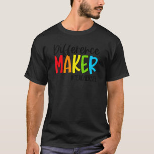 LehrerInnen-UnterschiedLehrerInnen Leben zurück zu T-Shirt