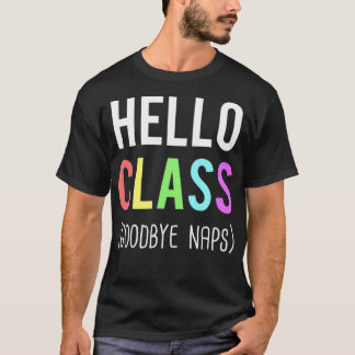 LehrerInnen zurück zum Schuldesign zum ersten Tag T-Shirt