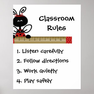 Lehrerklauseliste Poster