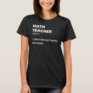Lehrerkleidung Bester Mathelehrer Aller Zeiten T-Shirt