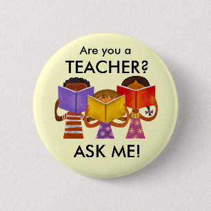 Lehrerknopf Button