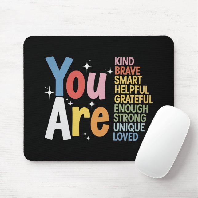 Lehrerleben Sei nett Unterricht Schule Schüler Mousepad (Mit Mouse)