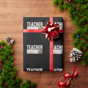Lehrerleben Zurück zur Schule Geschenkpapier