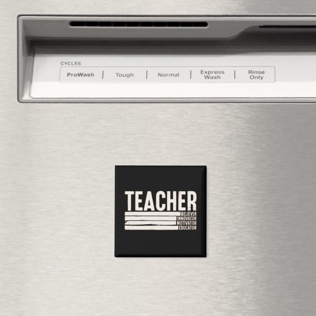 Lehrerleben Zurück zur Schule Magnet (In Situ (Geschirrspüler))
