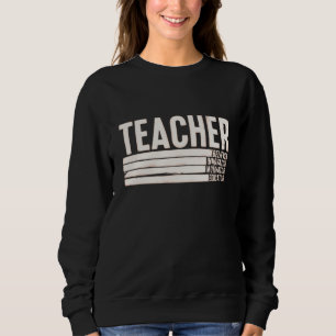 Lehrerleben Zurück zur Schule Sweatshirt