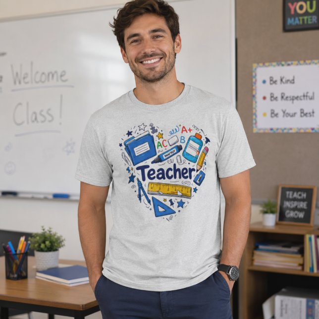 Lehrermaterial für Klassenzimmergestaltung T-Shirt (Von Creator hochgeladen)
