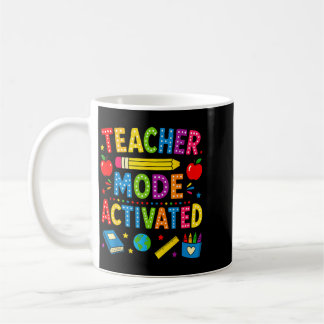 Lehrermodus aktiviert Lustiger Rückkehr zur Schule Kaffeetasse