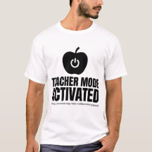 Lehrermodus aktiviert Lustiges Lehrer-Geschenk-T-S
