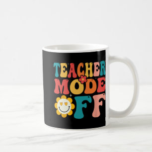 Lehrermodus Aus Letzter Schultag Sommerferien Kaffeetasse
