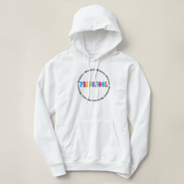 Lehrermodus den ganzen Tag Hoodie (Design vorne)