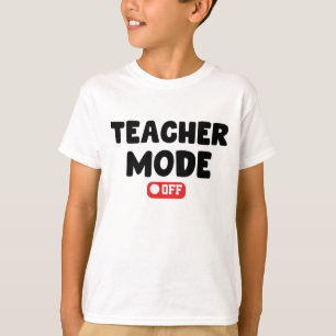 Lehrermodus von Trenddesign , Lustige Sprüche T-Shirt