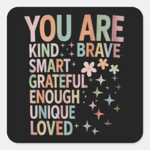 Lehrermotivation Erster Tag Nach den Ferien Zurück Quadratischer Aufkleber