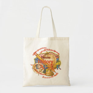 Lehrermotto-Tasche für Geschichtslehrer Tragetasche