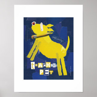 LehrerPet Print Poster