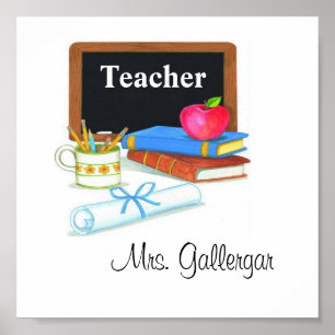 Lehrerrahmen Poster