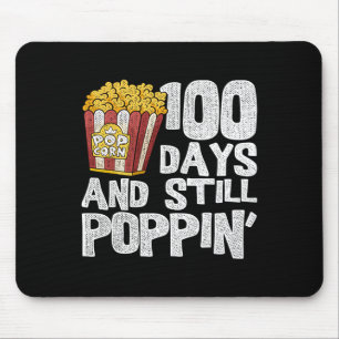 Lehrerschule Schüler Popcorn 100 Tage der Schule Mousepad