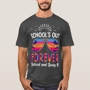 Lehrerschulen für immer Ausgekehrte Sonnenbrille R T-Shirt