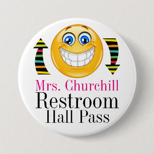 LehrerschulRestroom Pass Button
