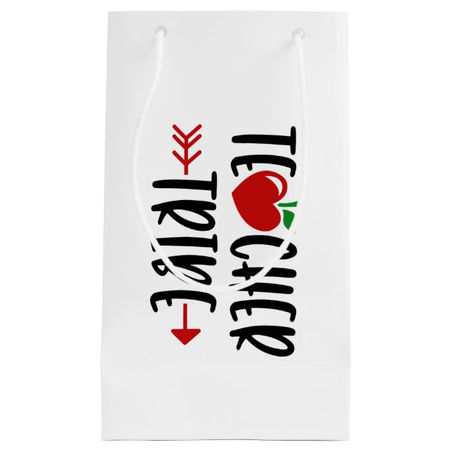 Lehrerstamm Kleine Geschenktüte (Vorderseite)