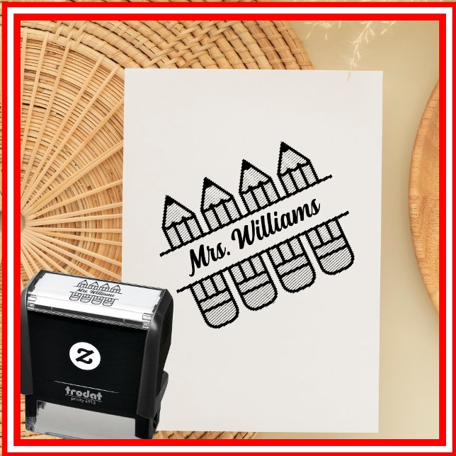 Lehrerstift zurück zur Schulbewertung Permastempel (Von Creator hochgeladen)