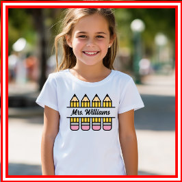 Lehrerstift zurück zur Schulbewertung Tri-Blend Shirt