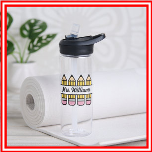 Lehrerstift zurück zur Schulbewertung Trinkflasche