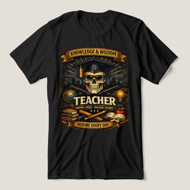Lehrerstolz  Tri-Blend shirt (Design Vorderseite)