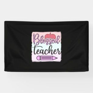 Lehrertag Gesegneter Lehrer Banner