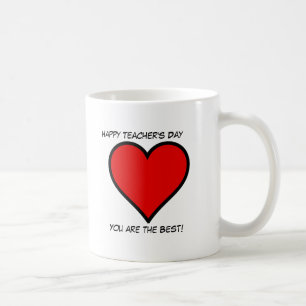 Lehrertags-Tasse (Personalisieren) Tasse