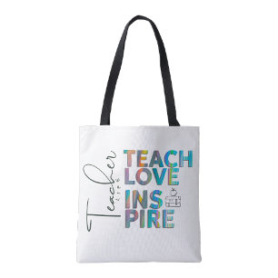 Lehrertasche Canvas-Tragetasche, Wertschätzungstas