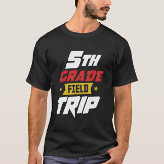 Lehrerteam für Schulausflüge der 5. Klasse T-Shirt