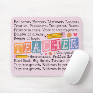 Lehrerwörter Mousepad