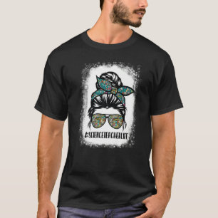 Lehrkraft für Naturwissenschaften Unordentliches D T-Shirt