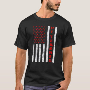 Lehrkraft für Sportunterricht Wertschätzung Amerik T-Shirt