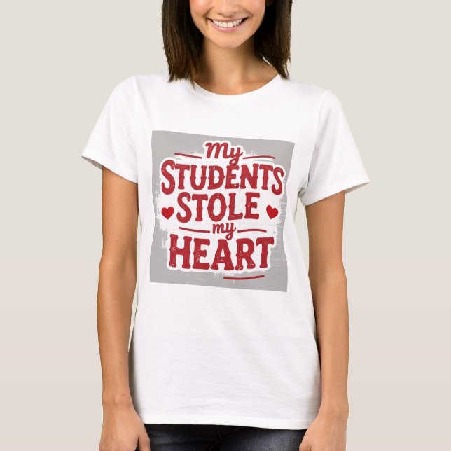 Lehrkräfte Liebe T-Shirt (Vorderseite)