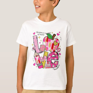 Lehrkräfte unterrichten mit Herz Zurück zur T-Shirt